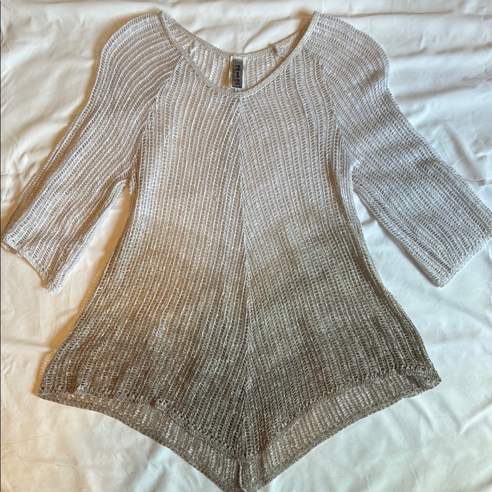Metallic Knit Top - Picture 3 of 4